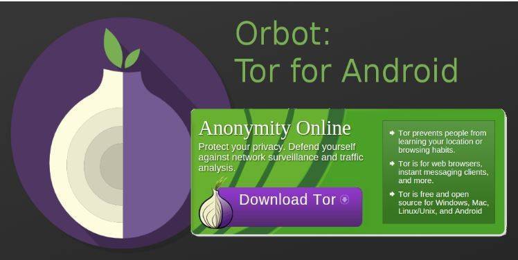 Orbot darknet android