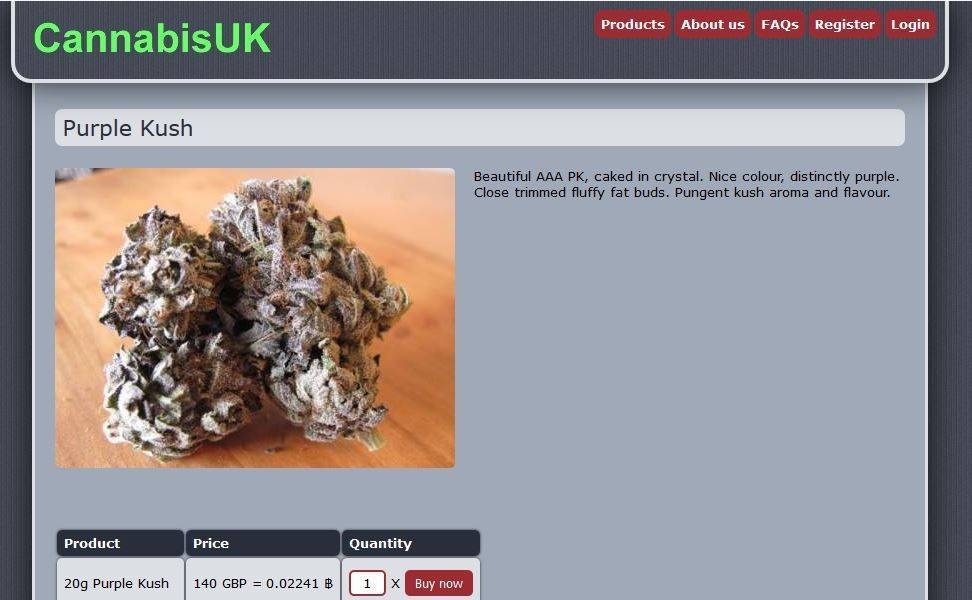 cannabisUK Tor darknet