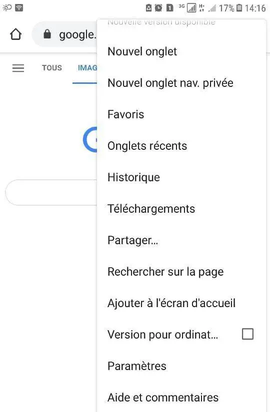comment faire une recherche à partir d'une photo