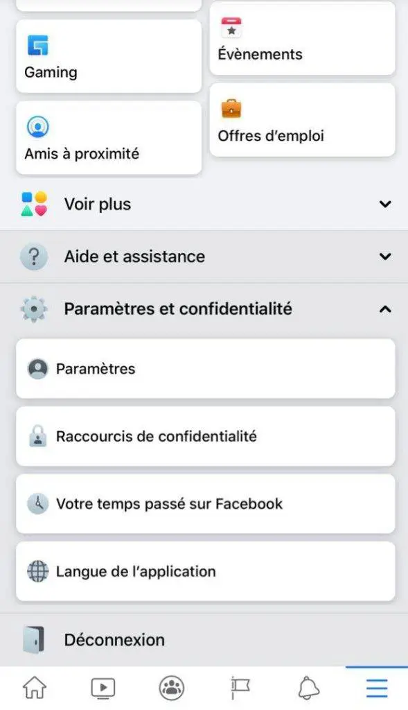 comment supprimer un compte facebook sur téléphone