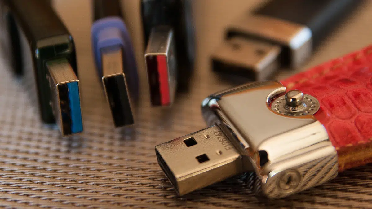mot de passe sur clé usb