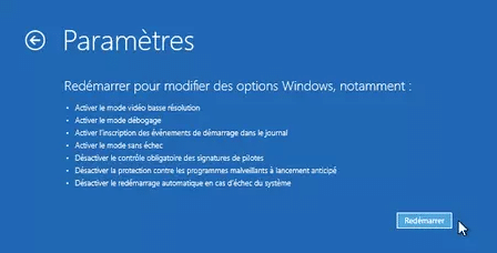 Mode sans échec Windows 10