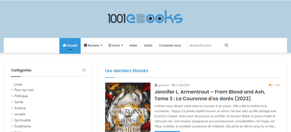 1001 ebook ebook gratuit sans compte