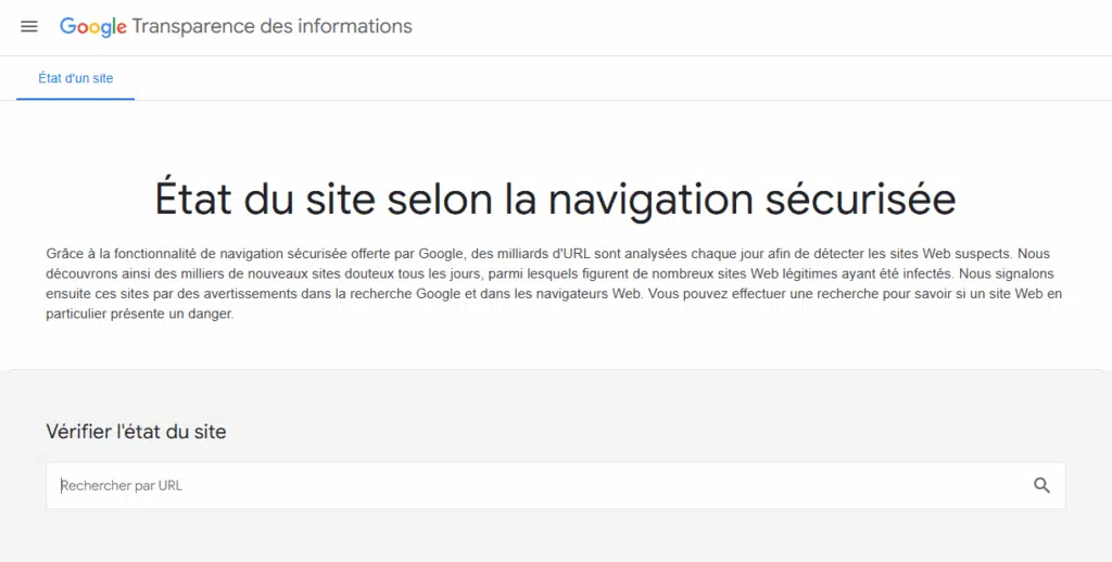 vérificateur url en ligne