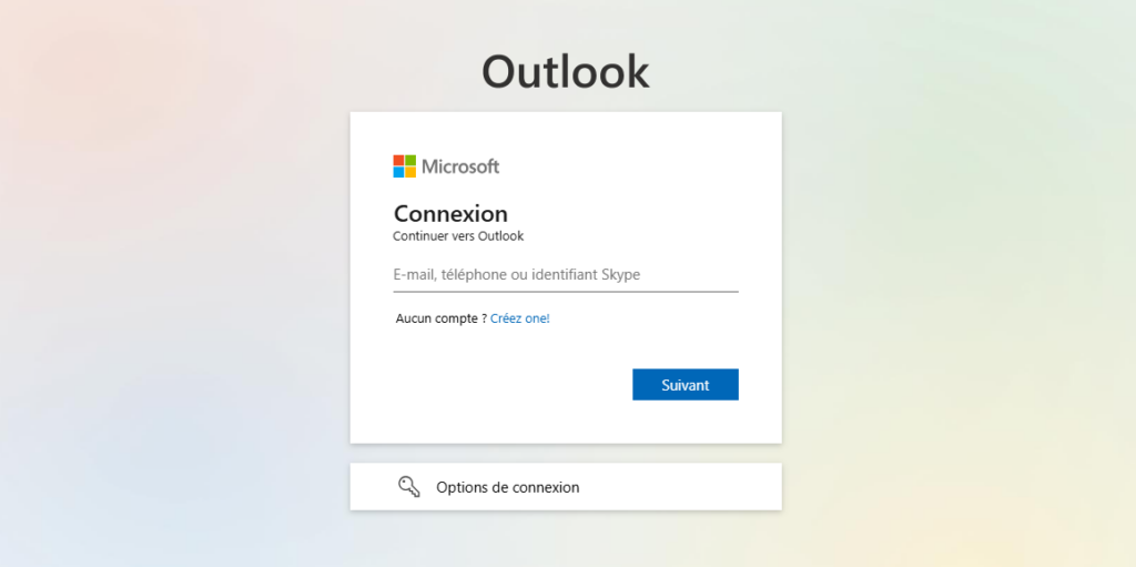 se connecter à ma boite hotmail outlook